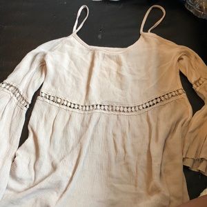 Off the shoulder shirt